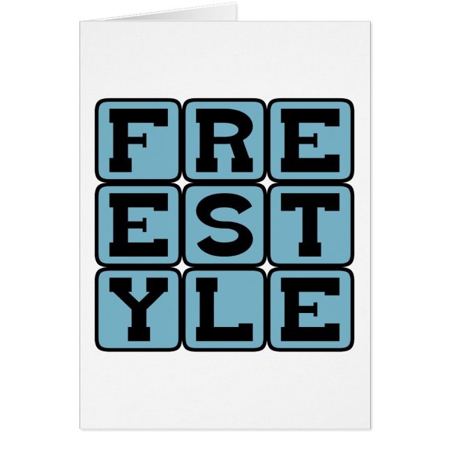 Freestyle, extreme sport (Voorkant)