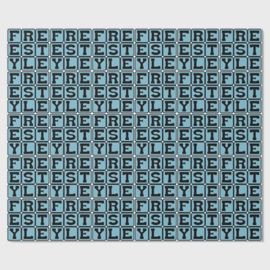 Freestyle, extreme sport cadeaupapier (Vlak)