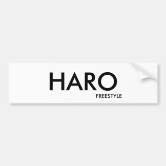 FREESTYLE, HARO BUMPERSTICKER
