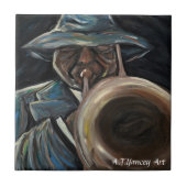 Freestyle Jazz Tile Tegeltje (Voorkant)