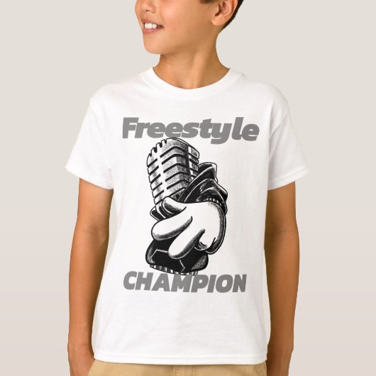 Freestyle Kampioen T-shirt (Voorkant)