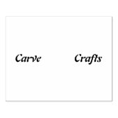 Freestyle Letter Carve Ambachten Tekstblok kleur Rubberstempel (Afrduk)