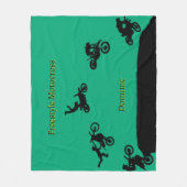 Freestyle Motocross  Fleece Deken (Voorkant)