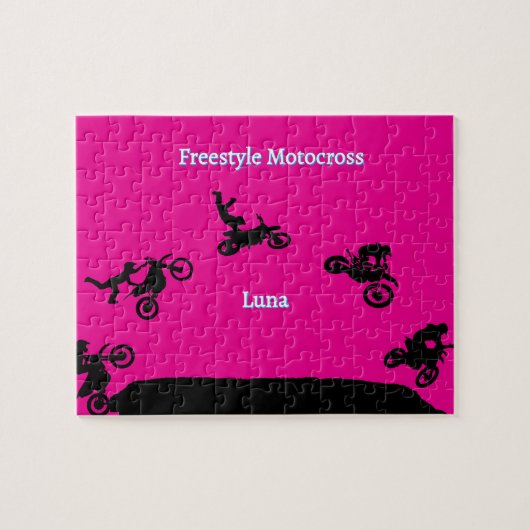 Freestyle Motocross Legpuzzel (Horizontaal)