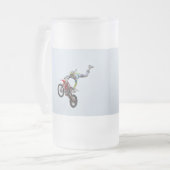 Freestyle Motocross Matglas Bierpul (Voorkant links)