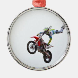 Freestyle Motocross Metalen Ornament