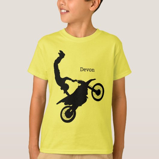 Freestyle Motocross tricks T-shirt (Voorkant)