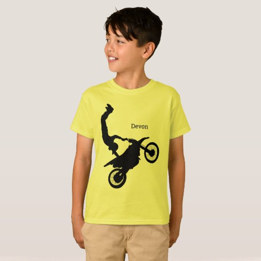 Freestyle Motocross tricks T-shirt (Voorkant volledig)