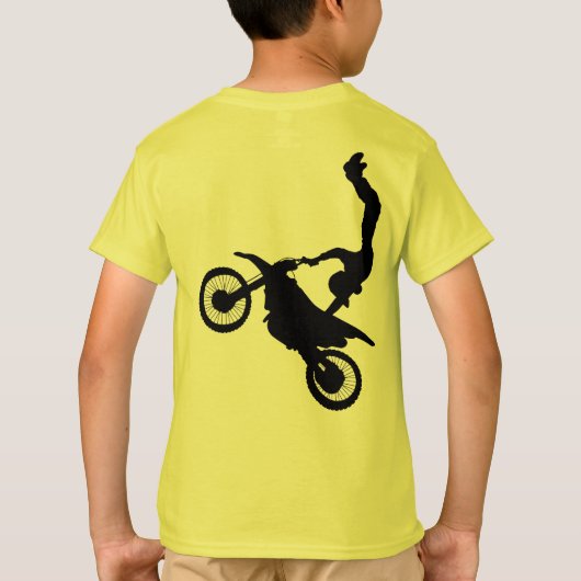 Freestyle Motocross tricks T-shirt (Achterkant)