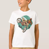 Freestyle Motorcycle Stunts FMX T-shirt (Voorkant)