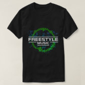 Freestyle Music Dance Electro T-shirt (Design voorkant)