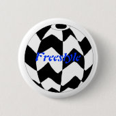 Freestyle Ronde Button 5,7 Cm (Voorkant)