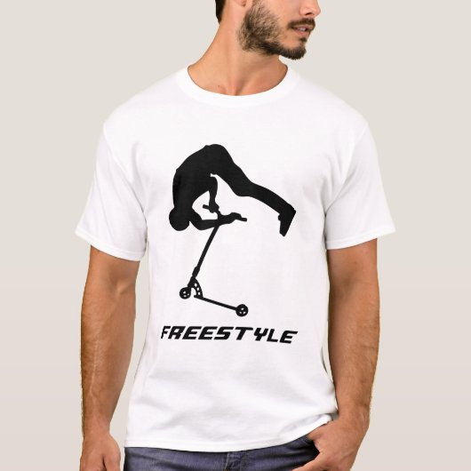 Freestyle scooter lifestyle t-shirt PROrider (Voorkant)