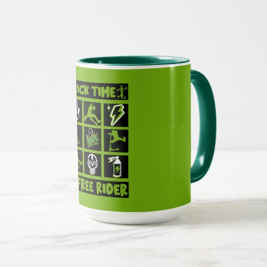 Freestyle scooter mok (Voorkant rechts)