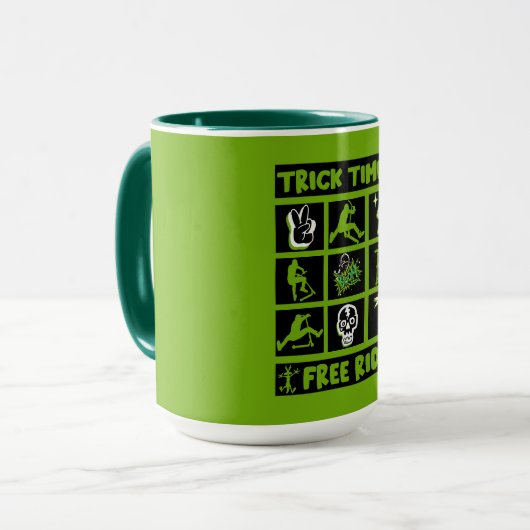 Freestyle scooter mok (Voorkant links)