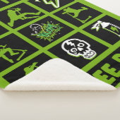 Freestyle scooter sherpa deken (3/4)