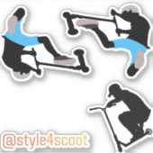 Freestyle scooter sticker pack 1 (Voorkant)