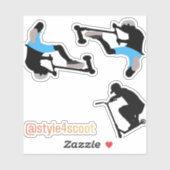 Freestyle scooter sticker pack 1 (Vel)