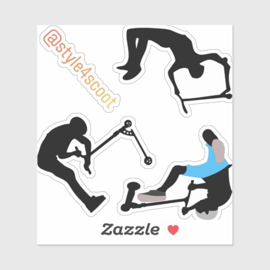 Freestyle scooter sticker pack 5 (Vel)