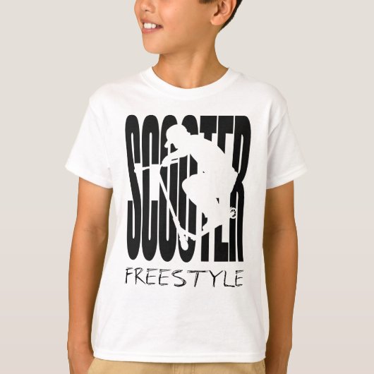 Freestyle scooter t-shirt (Voorkant)