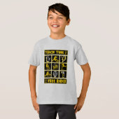 Freestyle scooter t-shirt (Voorkant volledig)