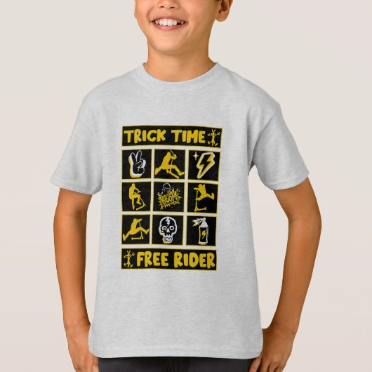 Freestyle scooter t-shirt (Voorkant)