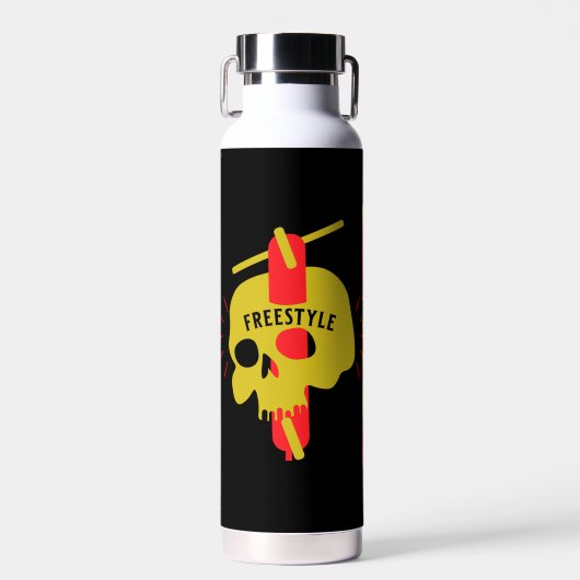 Freestyle Scooters Waterfles (Voorkant)
