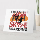 Freestyle Skateboarding Kaart (Voorkant)