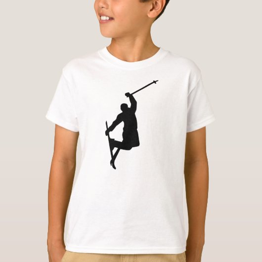 Freestyle ski-sprong t-shirt (Voorkant)