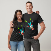 Freestyle skiën t-shirt (Unisex)