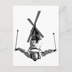 Freestyle Skiing Briefkaart