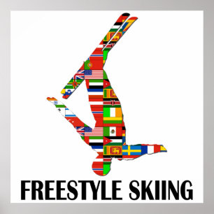 Freestyle Skiing Poster