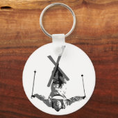 Freestyle Skiing Sleutelhanger (Voorkant)