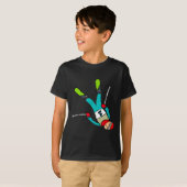 Freestyle skiing  t-shirt (Voorkant volledig)