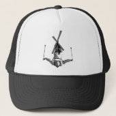Freestyle Skiing Trucker Pet (Voorkant)