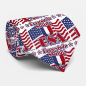 Freestyle Skiing USA Stropdas (Opgerold)