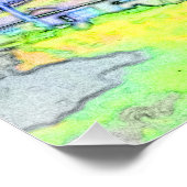 Freestyle Stuntman-Motocross Rider Perfect Poster (Hoek)