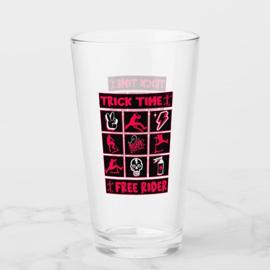 Freestyle Trick Scooter Glas (Voorkant)