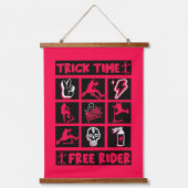 Freestyle Trick Scooter Hangend Wandkleed (Voorkant)