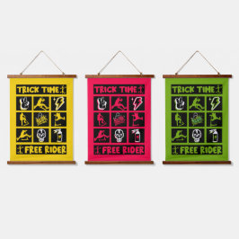 Freestyle Trick Scooter Hangend Wandkleed