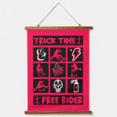 Freestyle Trick Scooter Hangend Wandkleed (Voorkant 2)