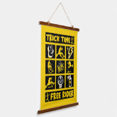 Freestyle Trick Scooter Hangend Wandkleed (Gebogen)