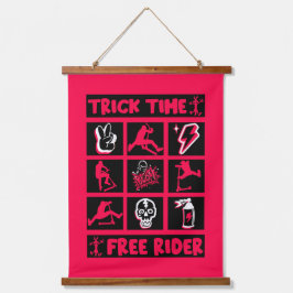 Freestyle Trick Scooter Hangend Wandkleed