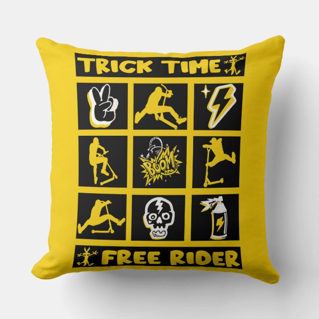 Freestyle Trick Scooter Kussen (Voorkant)