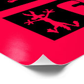 Freestyle Trick Scooter Perfect Poster (Hoek)