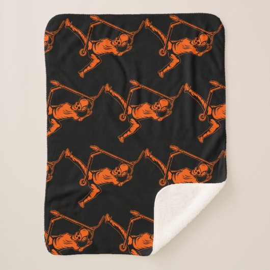 Freestyle Trick Scooters Sherpa Deken (Voorkant)