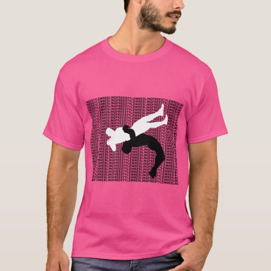 Freestyle Wrestling Suplex MMA T-shirt (Voorkant)