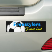Freestylers futbol bumpersticker (Op auto)