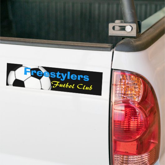 Freestylers futbol bumpersticker (Op Truck)