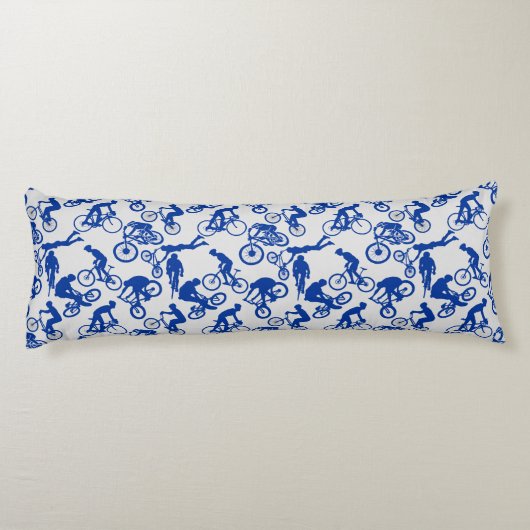 Freestyles Pattern.w x4 Off-White BG Lichaamskussen (Achterkant)